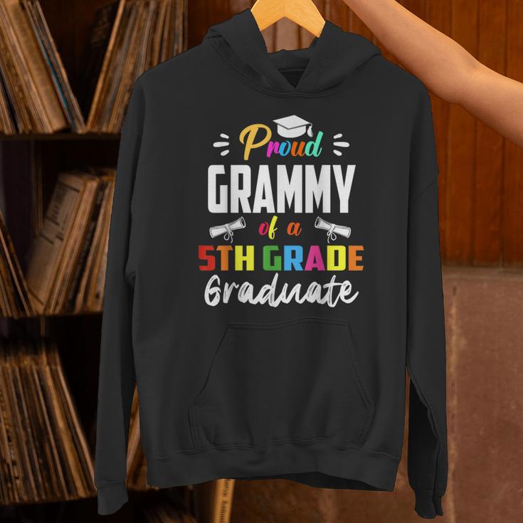 Proud GRAMMY Of A 5th Grade Graduate Graduation 2024 Senior Unisex Hoodie