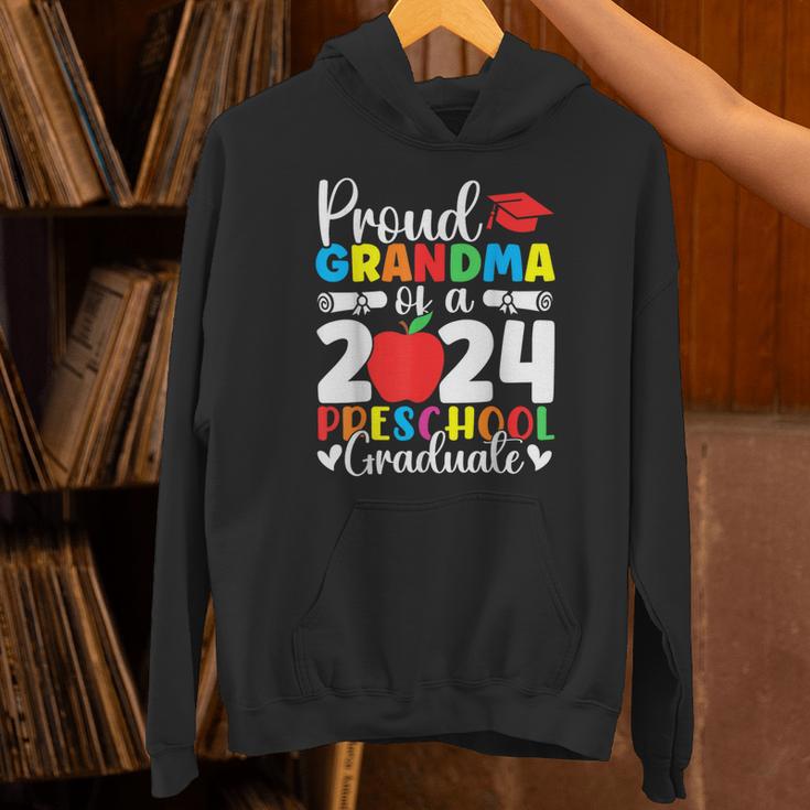 Proud Grandma Of Class Of 2024 Preschool Graduate Graduation Unisex Hoodie