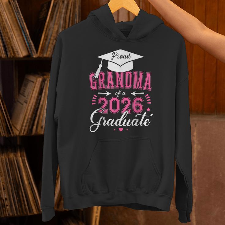 Proud Grandma Of a Class Of 2026 Graduate For Graduation Unisex Hoodie