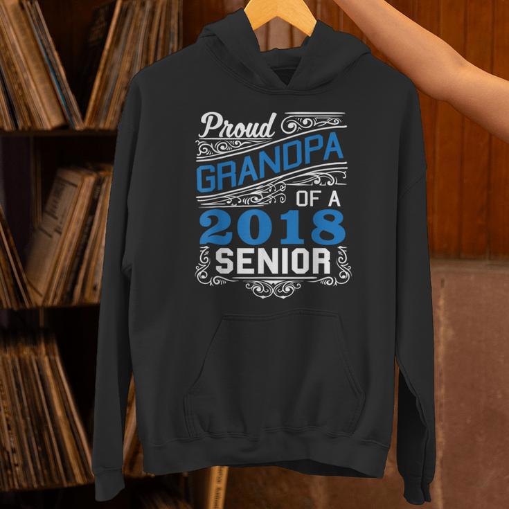 Proud Grandpa Of 2018 Senior T-Shirt Student Graduation Unisex Hoodie