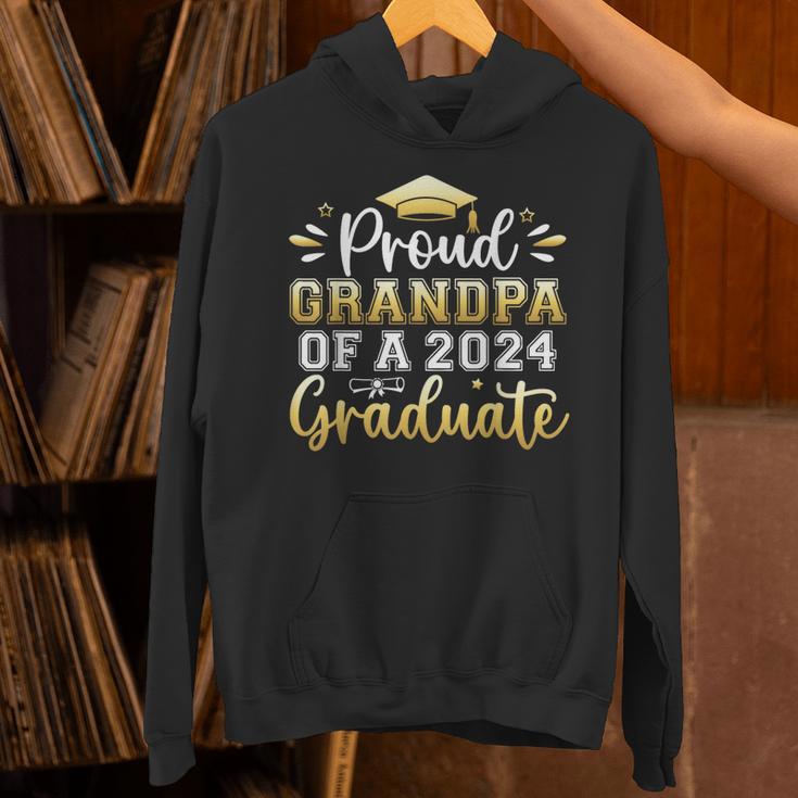 Proud Grandpa Of a 2024 Graduate Senior Graduation Men Unisex Hoodie