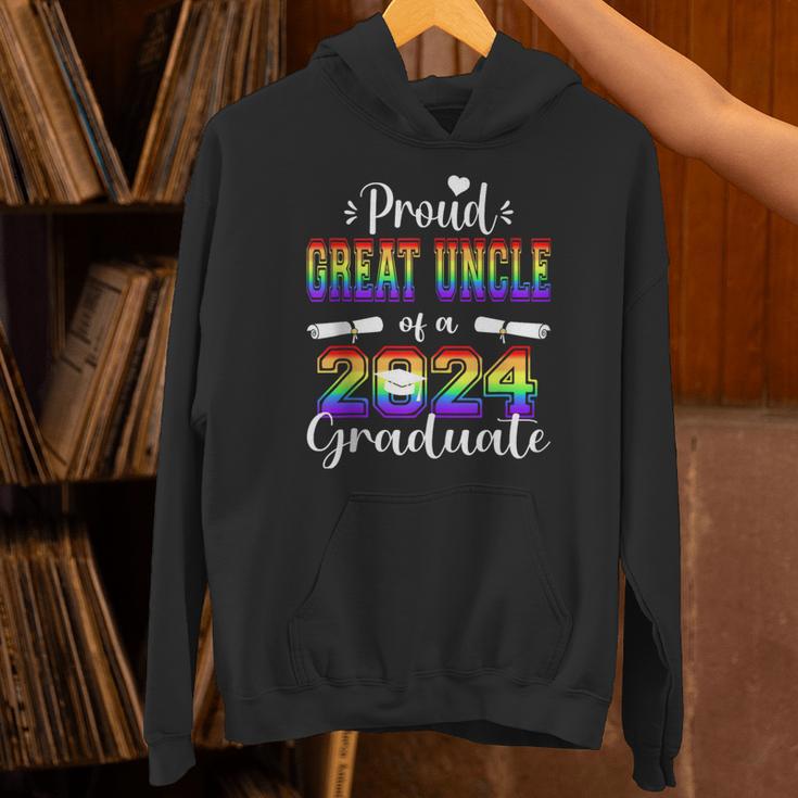 Proud Great Uncle Of 2024 Graduate Class 2024 Graduation Unisex Hoodie