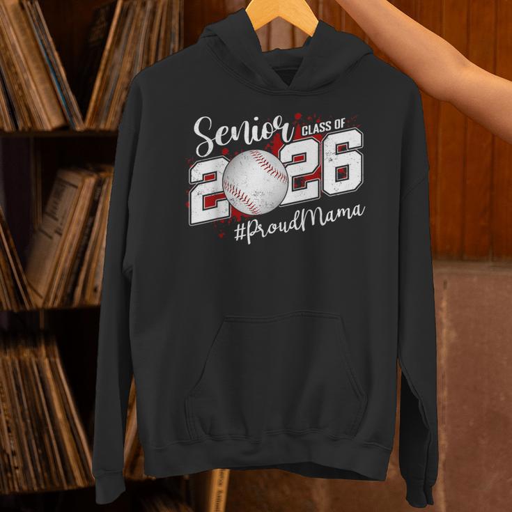 Proud Mama Of A 2026 Senior Baseball Graduation Mom Unisex Hoodie
