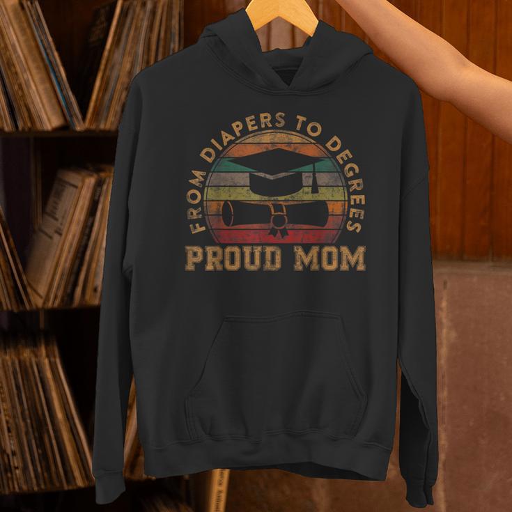 Proud Mom Of a 2023 Graduate Mother Senior Graduation Unisex Hoodie