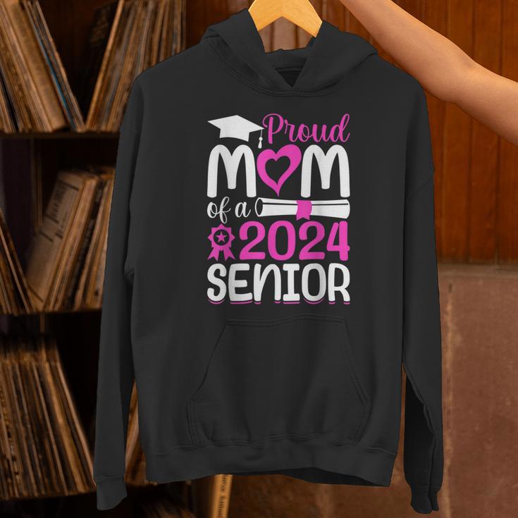 Proud Mom Of A 2024 Senior Graduation Unisex Hoodie