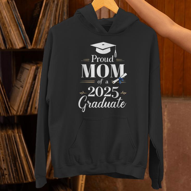 Proud Mom Of a 2025 Graduate Graduation Senior Moms Unisex Hoodie