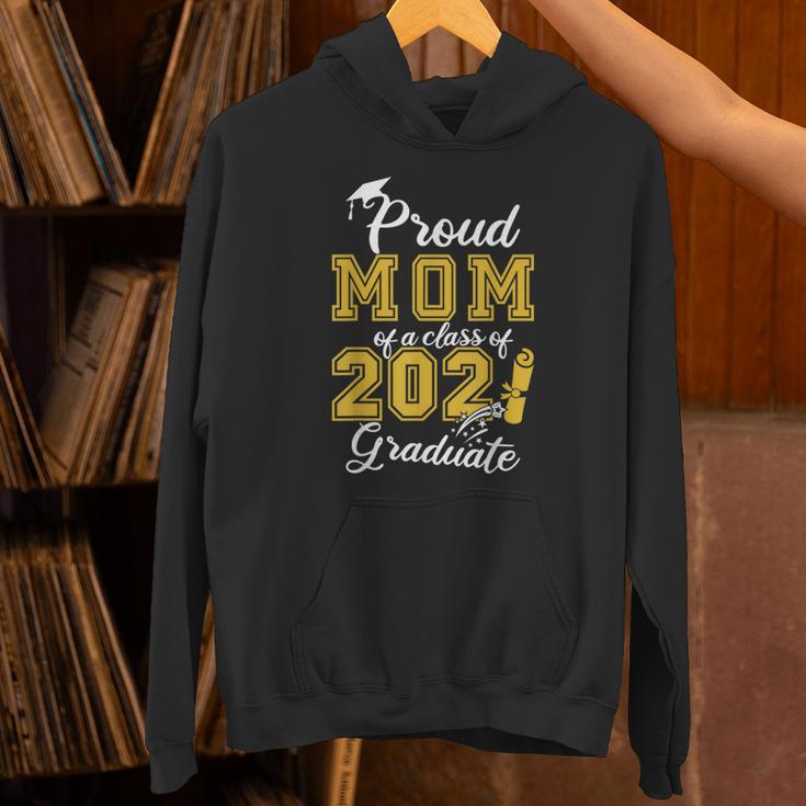 Proud Mom Of a Class Of 2021 Graduate Graduation Senior 2021 Unisex Hoodie