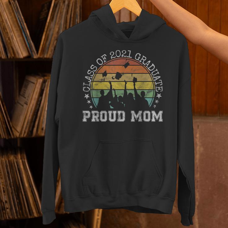 Proud Mom Of a Class Of 2021 Graduate Senior 21 Graduation Unisex Hoodie