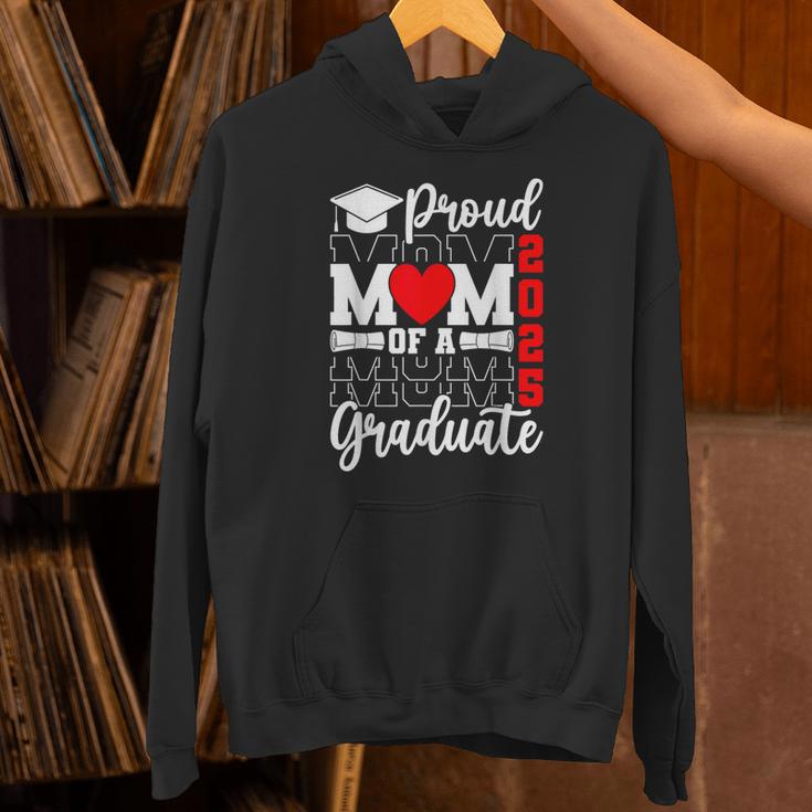Proud Mom Of a Class Of 2025 Graduate Senior Mom Graduation Unisex Hoodie