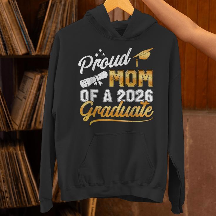 Proud Mom Of A Class Of 2026 Graduate Senior 2026 Graduation Unisex Hoodie