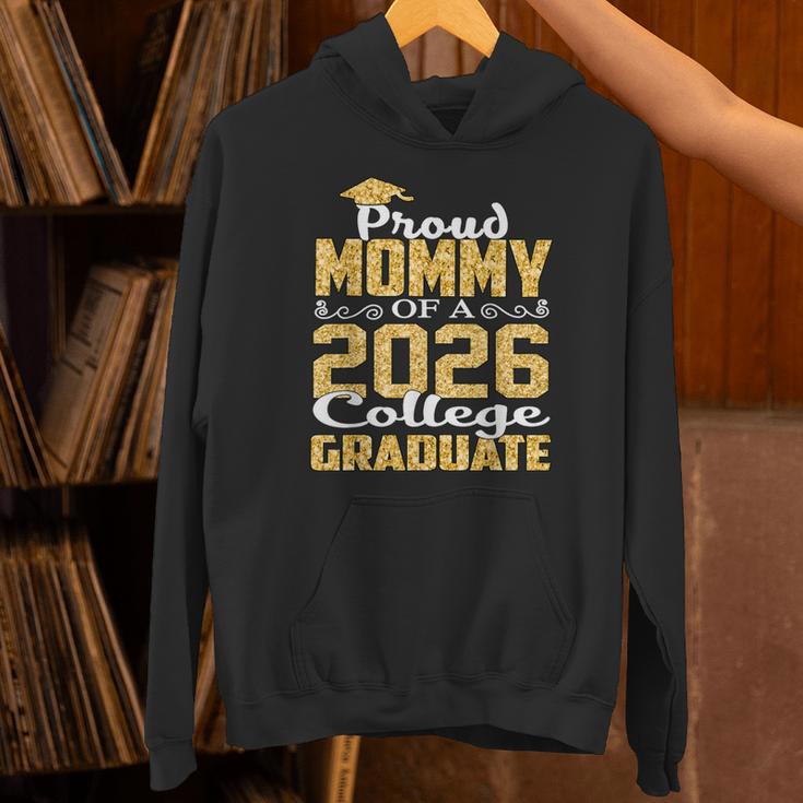 Proud Mommy Of A 2026 College Graduate Shirt Graduation Unisex Hoodie