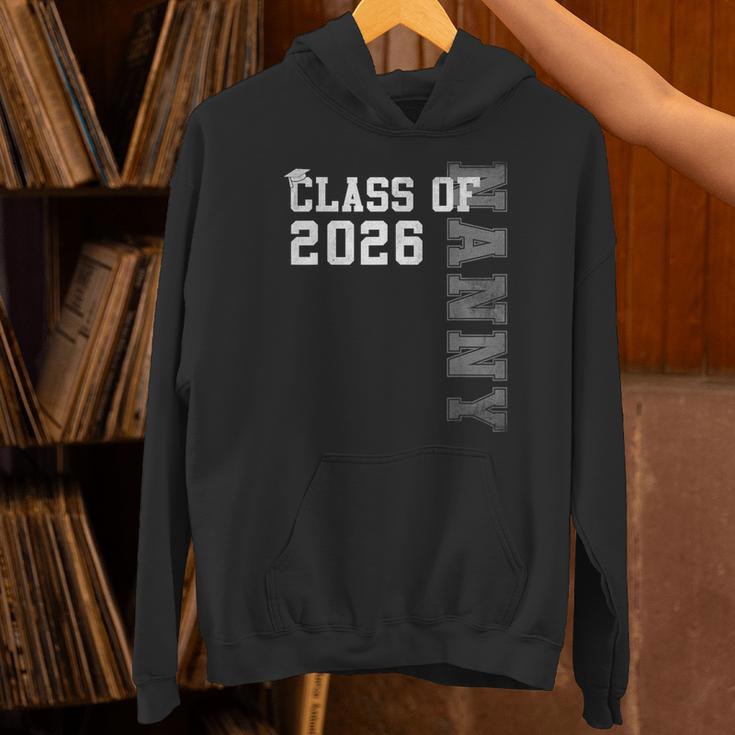 Proud Nanny Of A 2026 Graduate Grad Senior Graduation Unisex Hoodie