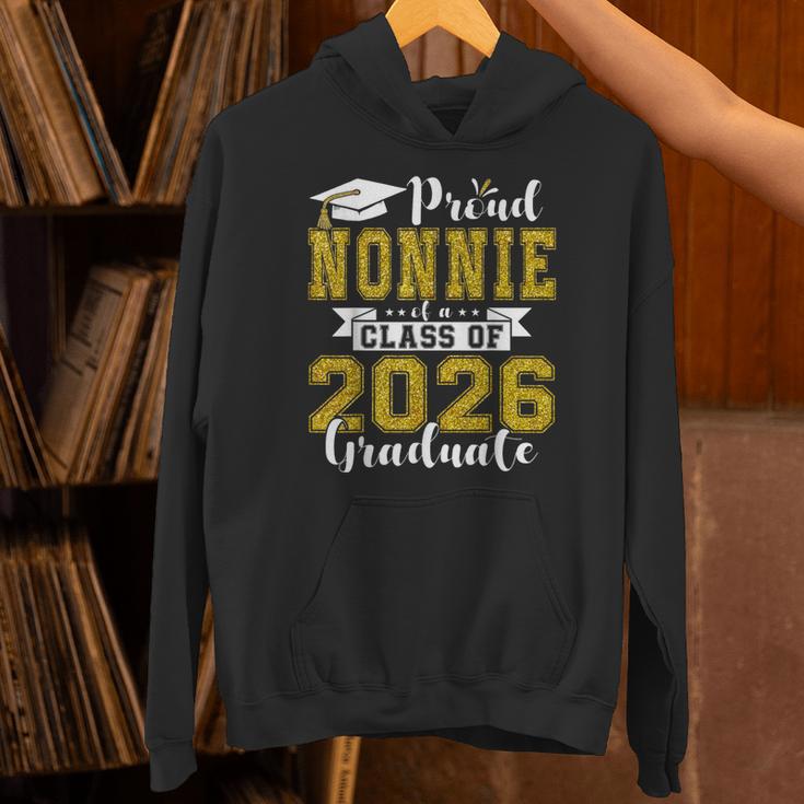 Proud Nonnie Of a Class Of 2026 Graduate Graduation 2026 Unisex Hoodie
