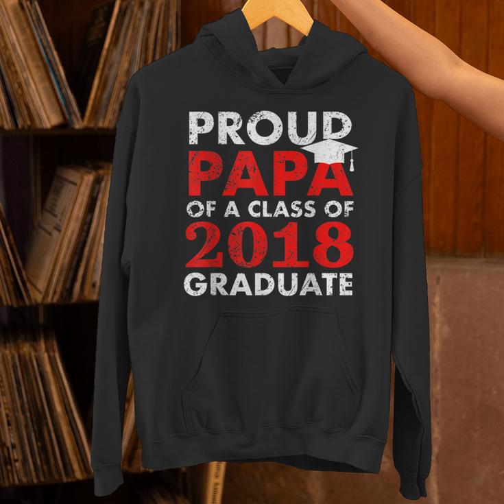 Proud Papa Of A Class Of 2018 Graduate Shirt Graduation Unisex Hoodie