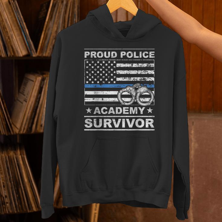 Proud Police Academy Survivor Graduation Unisex Hoodie