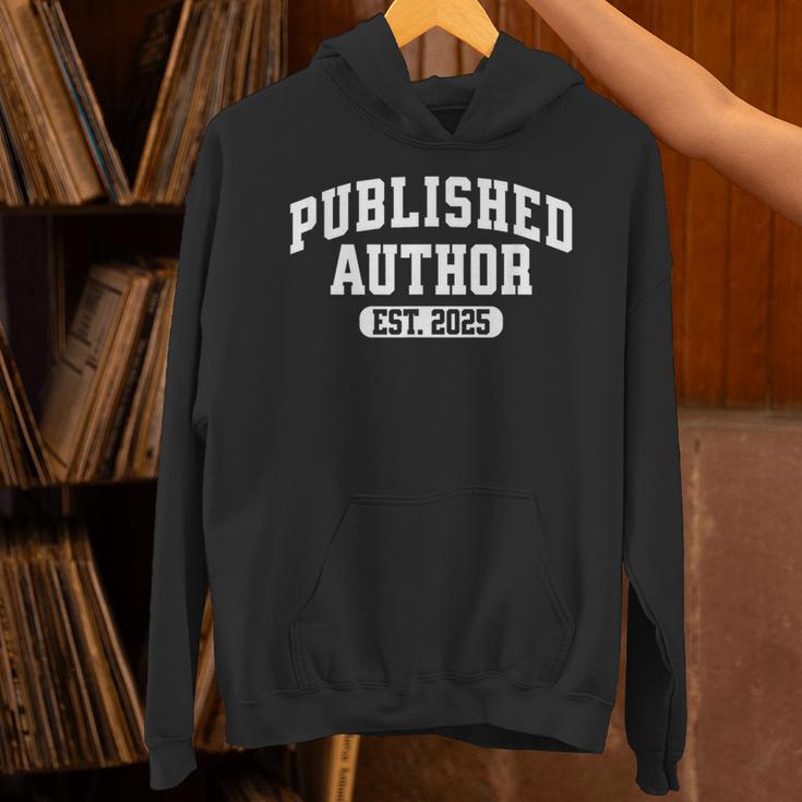 Proud Published Author 2025 Mom Dad Vintage Poet Book Writer Unisex Hoodie Proud Published Author 2025 Mom Dad Vintage Poet Book Writer Unisex Hoodie
