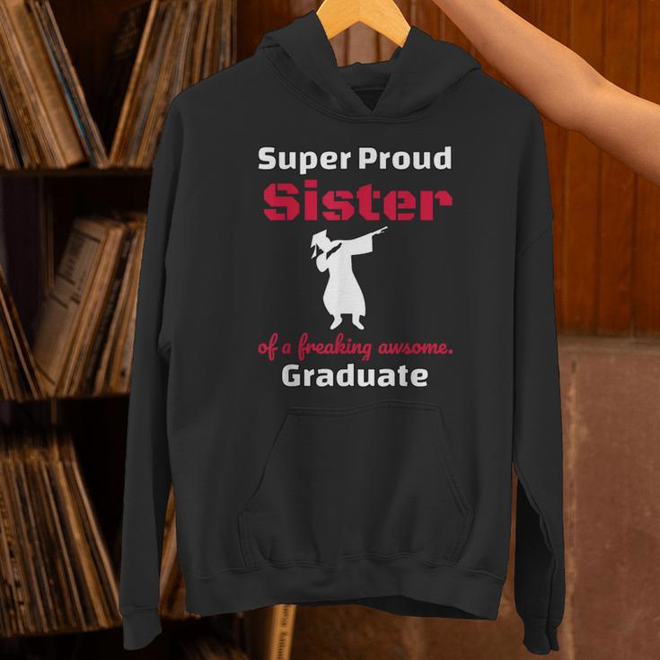 Proud Sister Of 2018 Graduate Dabbing Graduation Unisex Hoodie