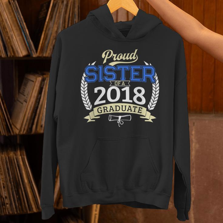 Proud Sister Of 2018 Graduate Shirt Graduation Grad Unisex Hoodie
