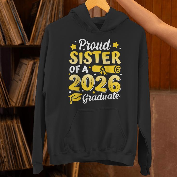 Proud Sister Of A 2026 Graduate Senior Class Graduation Unisex Hoodie