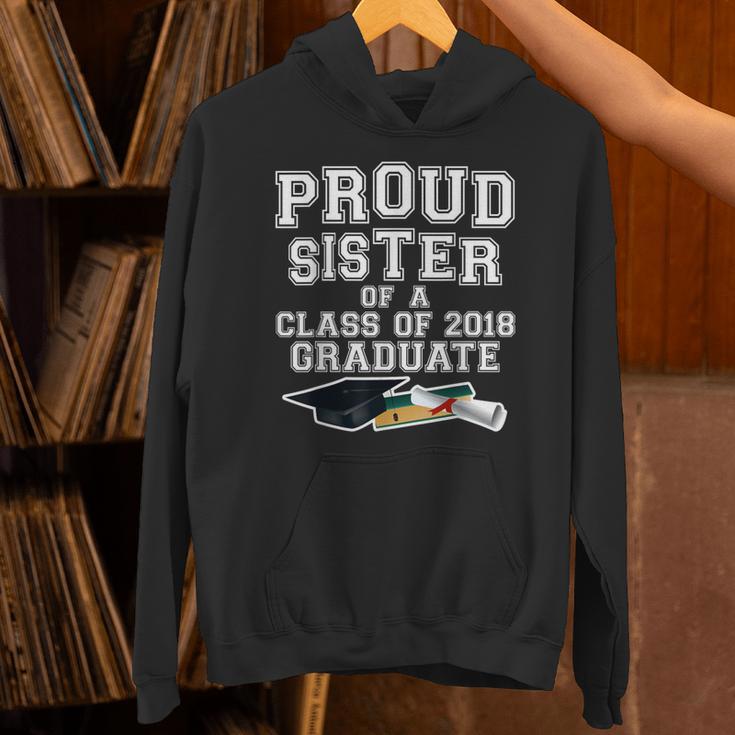 Proud Sister Of A Grad Class Of 2018 Graduation Apparel Unisex Hoodie