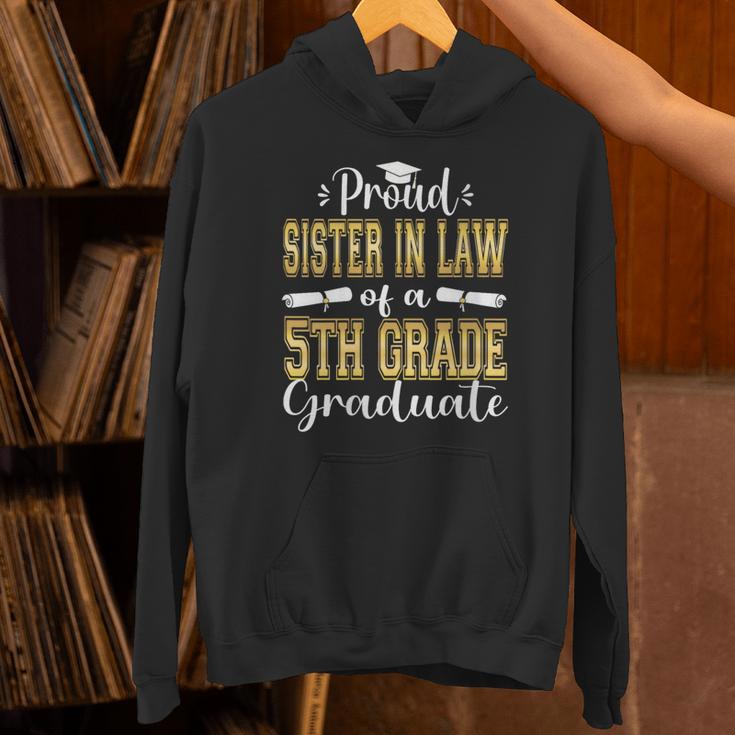 Proud Sister In Law Of 5th Grade Graduate 2023 Graduation Unisex Hoodie
