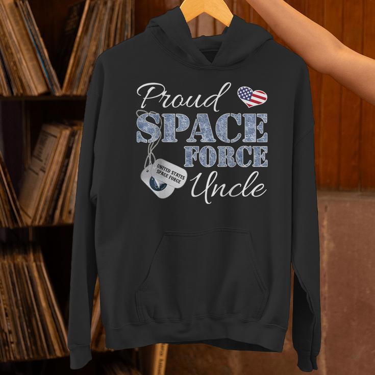 Proud Space Force Uncle Space Force Graduation Tee Unisex Hoodie