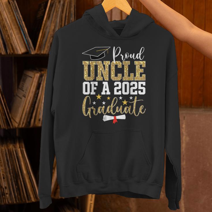 Proud Uncle Of A 2025 Graduate Uncle Graduation 2025 Unisex Hoodie