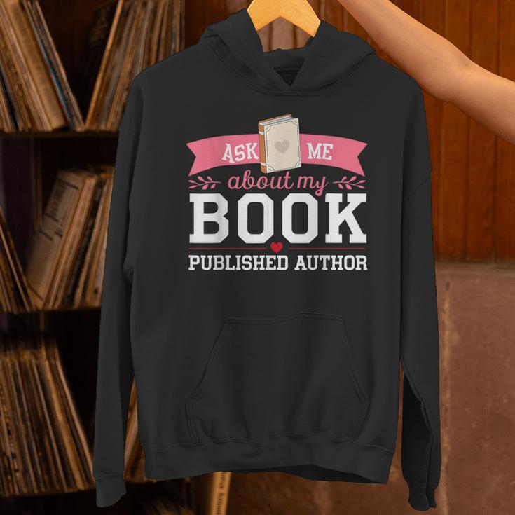 Published Author Ask Me About My Book Unisex Hoodie