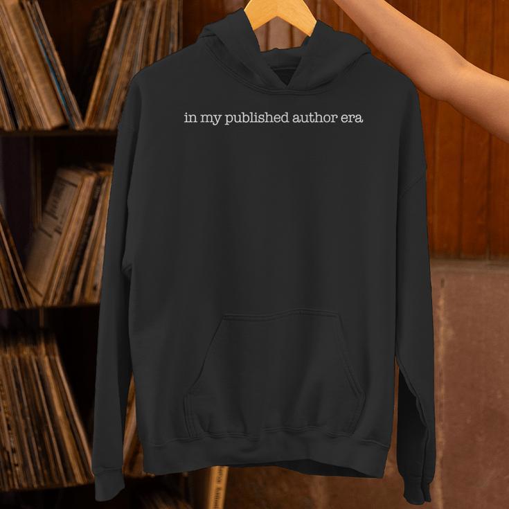 In My Published Author Era Cute Book Lover Writer Retro Unisex Hoodie