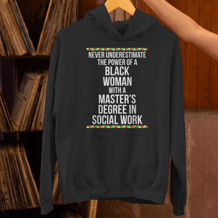 Queen MSW Social Work Masters Graduation Unisex Hoodie