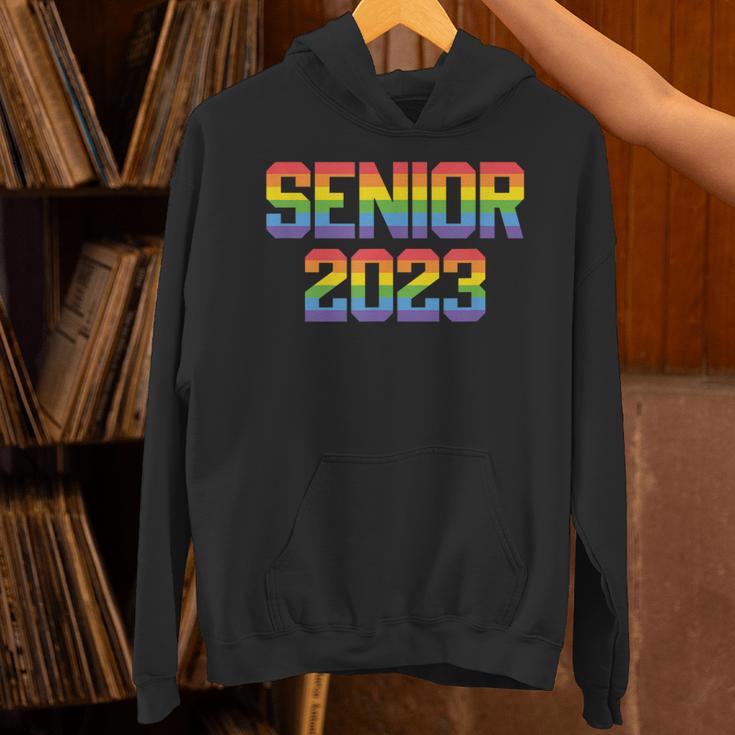 Rainbow LGBT Pride Senior 2023 Graduation Unisex Hoodie