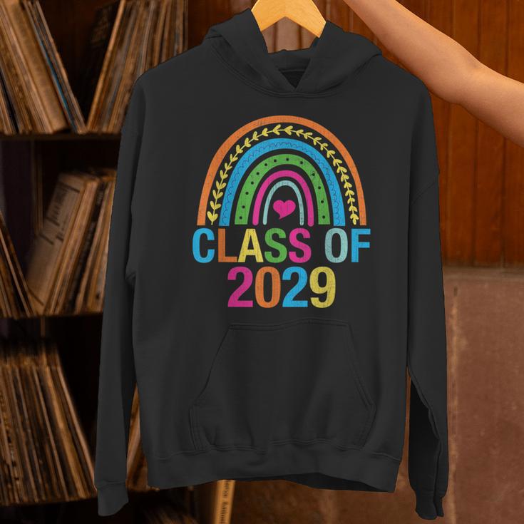 Rainbow Senior 2029 Shirt Class Of 2029 Cute Graduation Unisex Hoodie