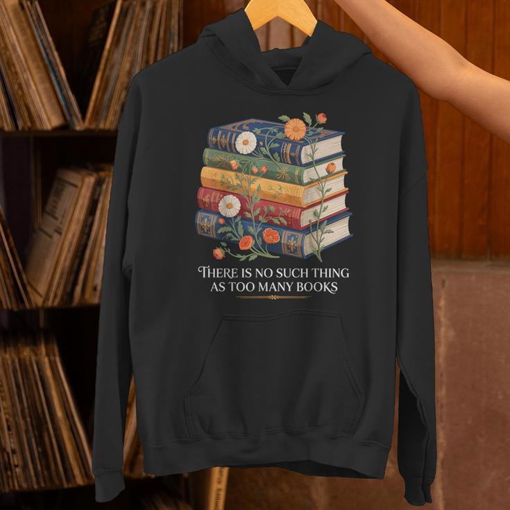 There Is No Such Thing As Too Many Books Reading Unisex Hoodie There Is No Such Thing As Too Many Books Reading Unisex Hoodie