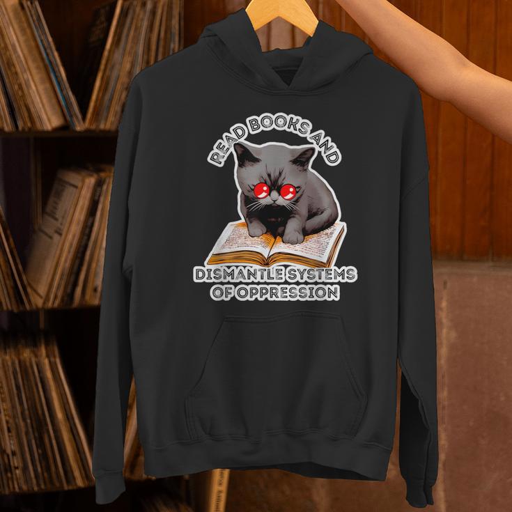 Read Books And Dismantle Systems Of Oppression Unisex Hoodie