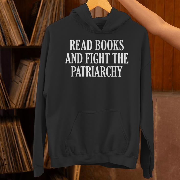 Read Books And Fight The Patriarchy Unisex Hoodie Read Books And Fight The Patriarchy Unisex Hoodie
