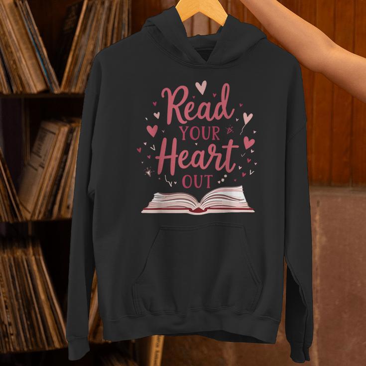 Read Your Heart Out Book Escape Into Stories Unisex Hoodie Read Your Heart Out Book Escape Into Stories Unisex Hoodie