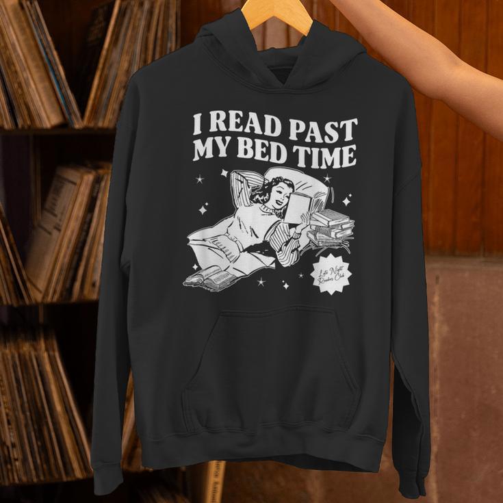 I Read Past My Bedtime Late Night Readers Book Club Unisex Hoodie I Read Past My Bedtime Late Night Readers Book Club Unisex Hoodie