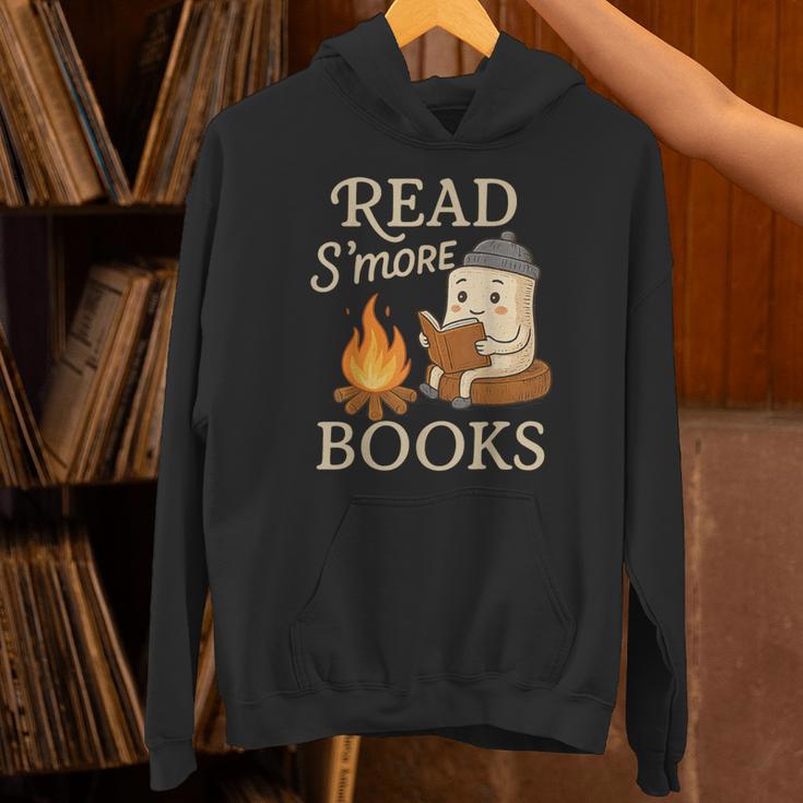 Read S'More Books Campfire Reading Book Lovers Camper Unisex Hoodie
