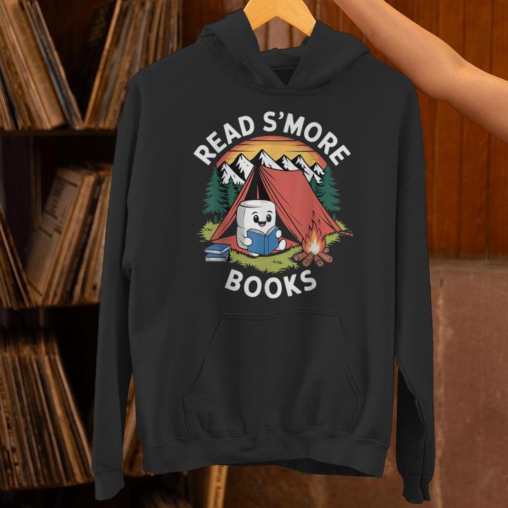 Read S'More Books Reading Camping Smores Kawaii S'Mores Unisex Hoodie