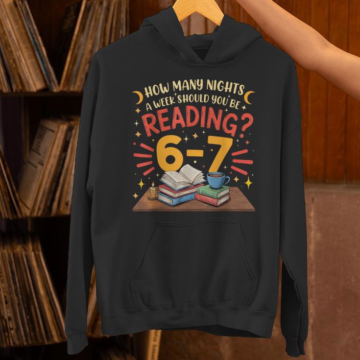 Reading 6 7 Six Seven Meme Slang Teacher Book Lover Unisex Hoodie Reading 6 7 Six Seven Meme Slang Teacher Book Lover Unisex Hoodie