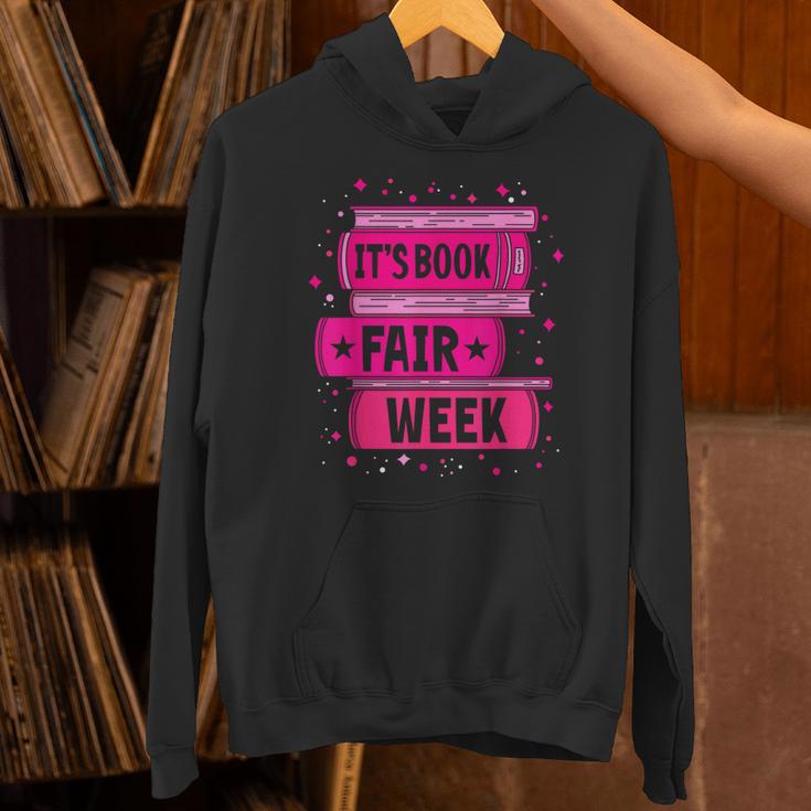 Reading Books Its Book Fair Week Unisex Hoodie