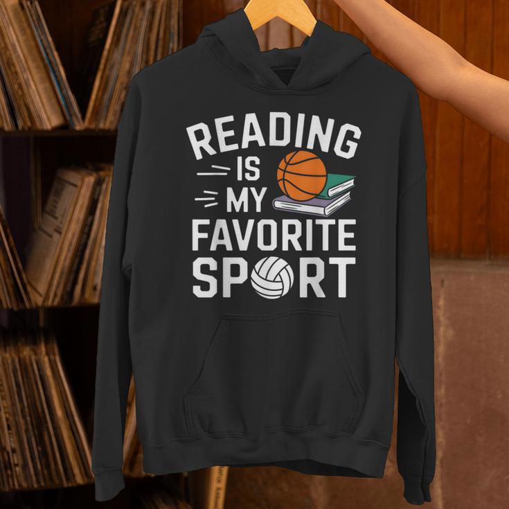 Reading Is My Favorite Sport Reading Book Lover Reader Unisex Hoodie Reading Is My Favorite Sport Reading Book Lover Reader Unisex Hoodie