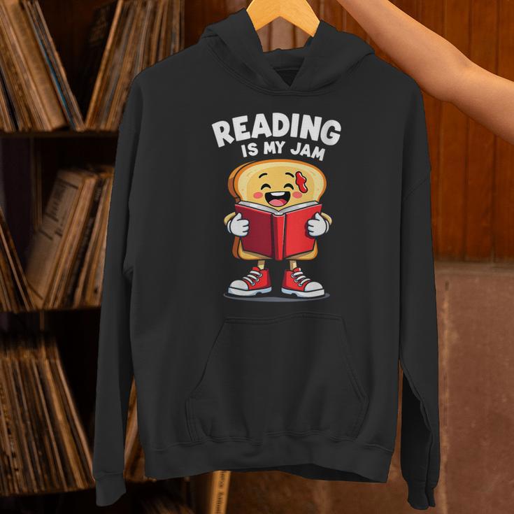Reading Is My Jam I Love To Read Books Unisex Hoodie Reading Is My Jam I Love To Read Books Unisex Hoodie