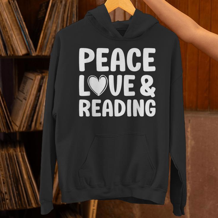 Reading I Love Books And Reading Unisex Hoodie