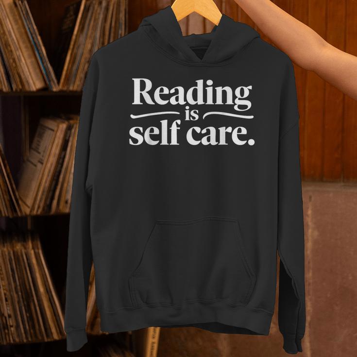 Reading Is Self Care Bookworm Reading Book Lovers Unisex Hoodie Reading Is Self Care Bookworm Reading Book Lovers Unisex Hoodie