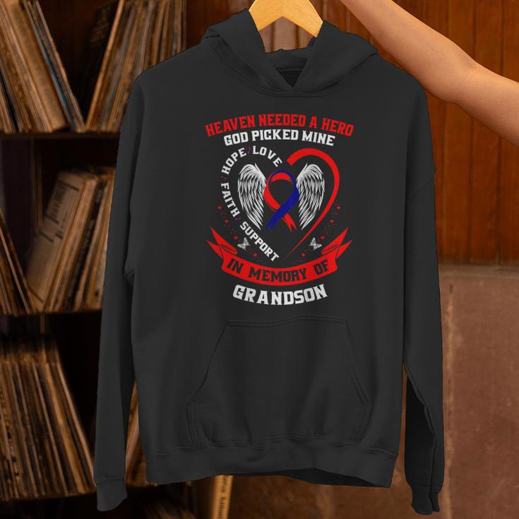 Red CHD Heart Disease Awareness Shirts In Memory Of Grandson Unisex Hoodie Red CHD Heart Disease Awareness Shirts In Memory Of Grandson Unisex Hoodie