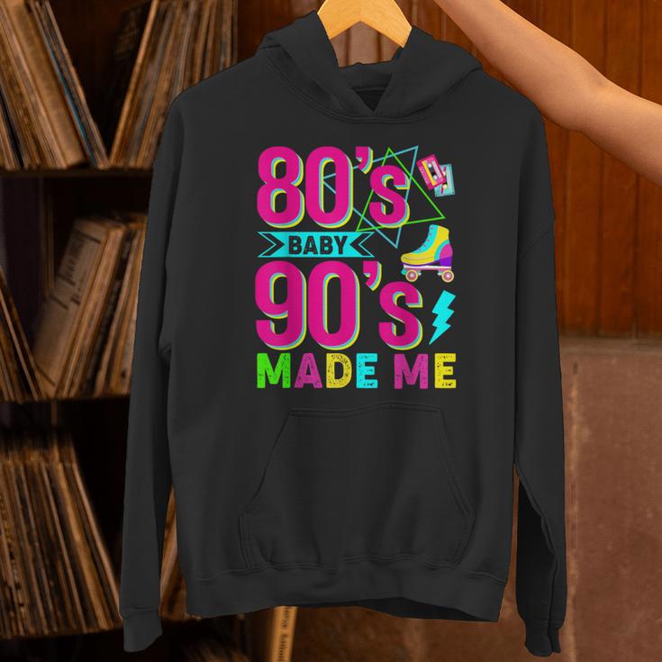 Retro 1980s 80's Baby 1990s 90's Made Me Nostalgia Vibes Unisex Hoodie Retro 1980s 80's Baby 1990s 90's Made Me Nostalgia Vibes Unisex Hoodie