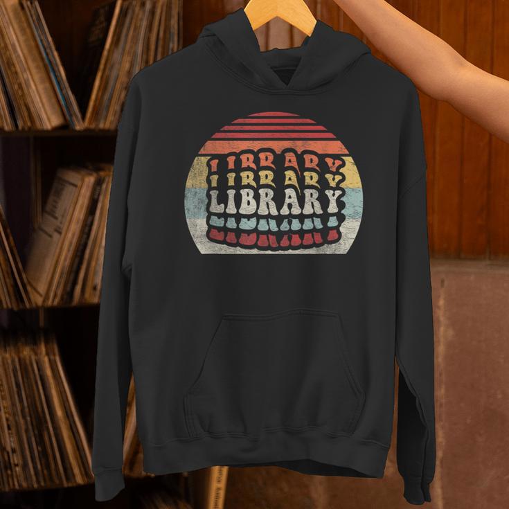 Retro Vintage Bookworm Library Shirt Book Lover Unisex Hoodie