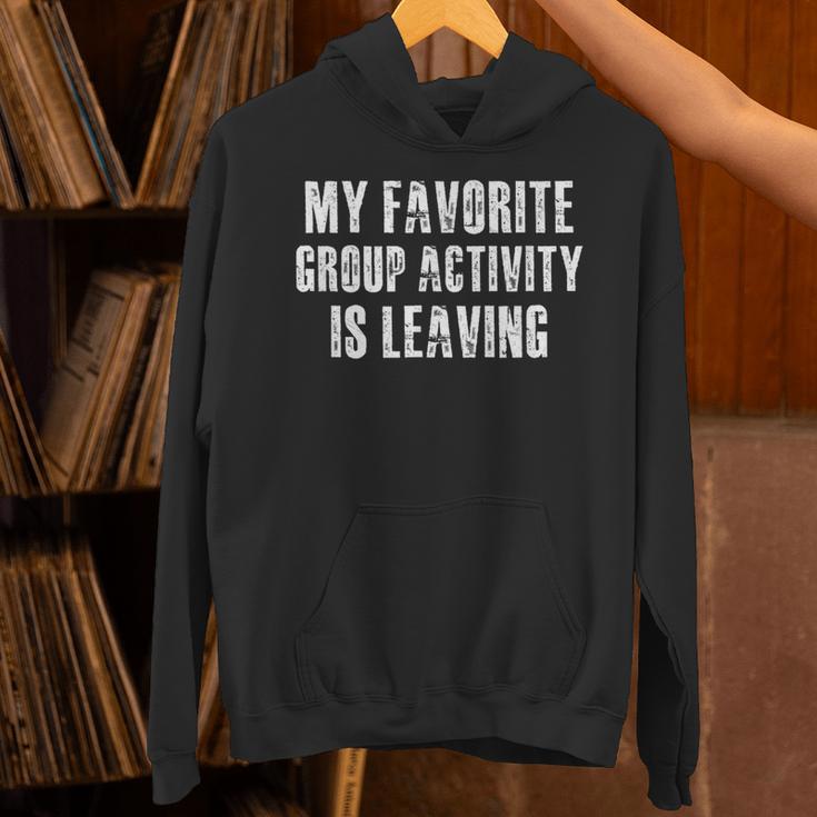 Sarcastic Introvert Antisocial Humorous Unisex Hoodie