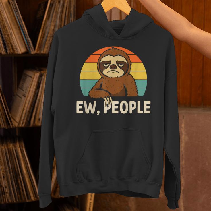 Sarcastic Sloth Introvert Anti Social Unisex Hoodie Sarcastic Sloth Introvert Anti Social Unisex Hoodie